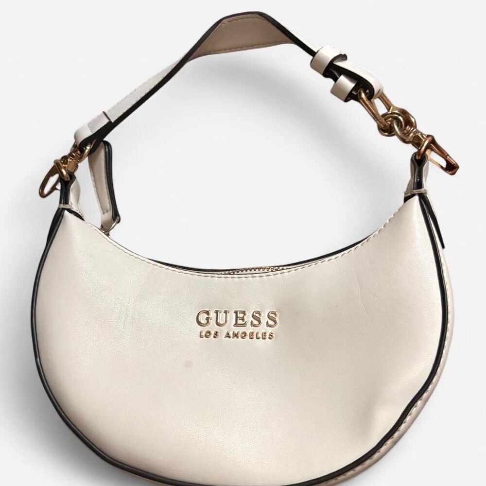 Guess Women's White and Cream Bag